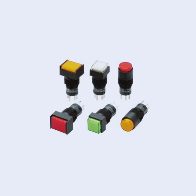 A3C系列按鈕歐姆龍開關(guān)（帶燈、不帶燈）（圓型φ12）